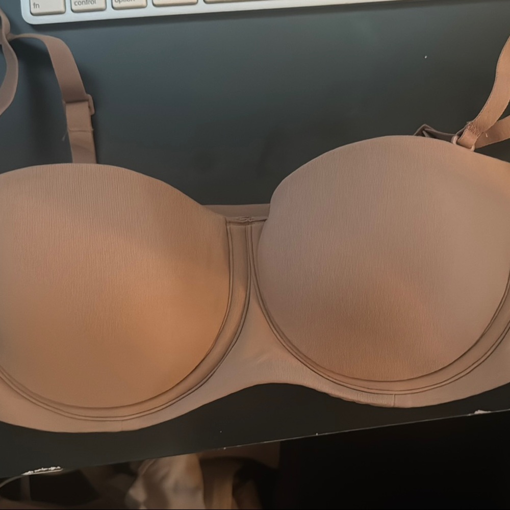 SKIMS Fits Everybody strapless Bra, Sienna, 30C